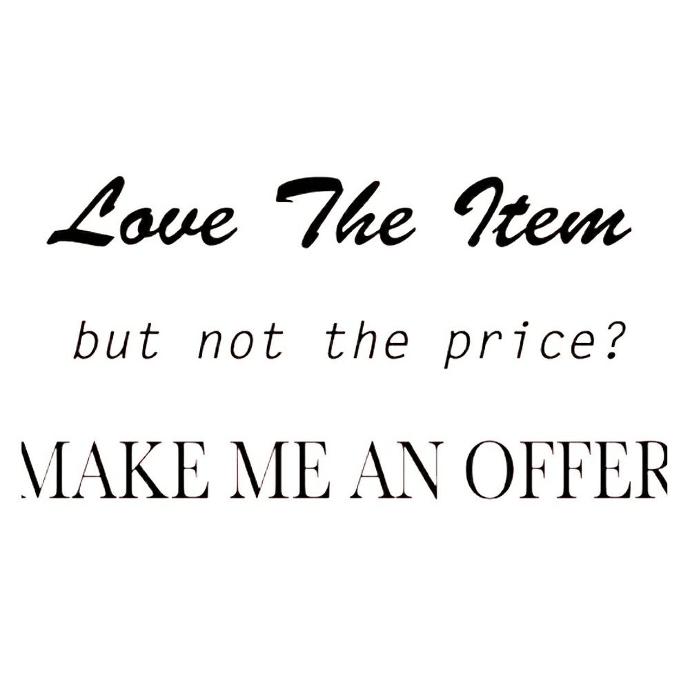 🤗Don't be shy, make an offer ❤️